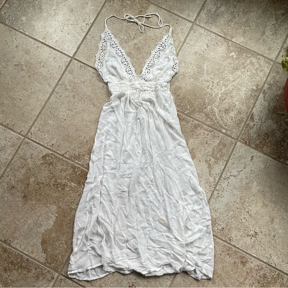 White Beach Dress
